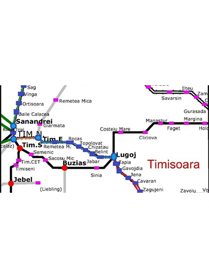 Ivan și Asociații - Modernization of the railway line Caransebeș - Timișoara - Arad, Lot 4 Ronat Triaj Gr. D - Arad